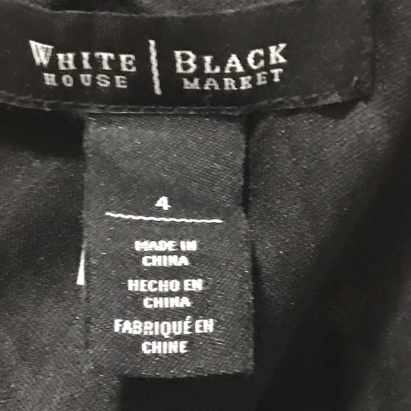 White house Black market polka dot dress size 4 - Picture 15 of 15